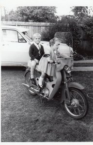 Larraine's scooter June 67