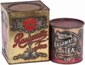 Rasawatte Tea tins