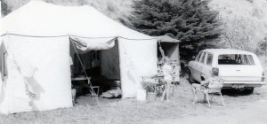 Tent borrowed Jan 73